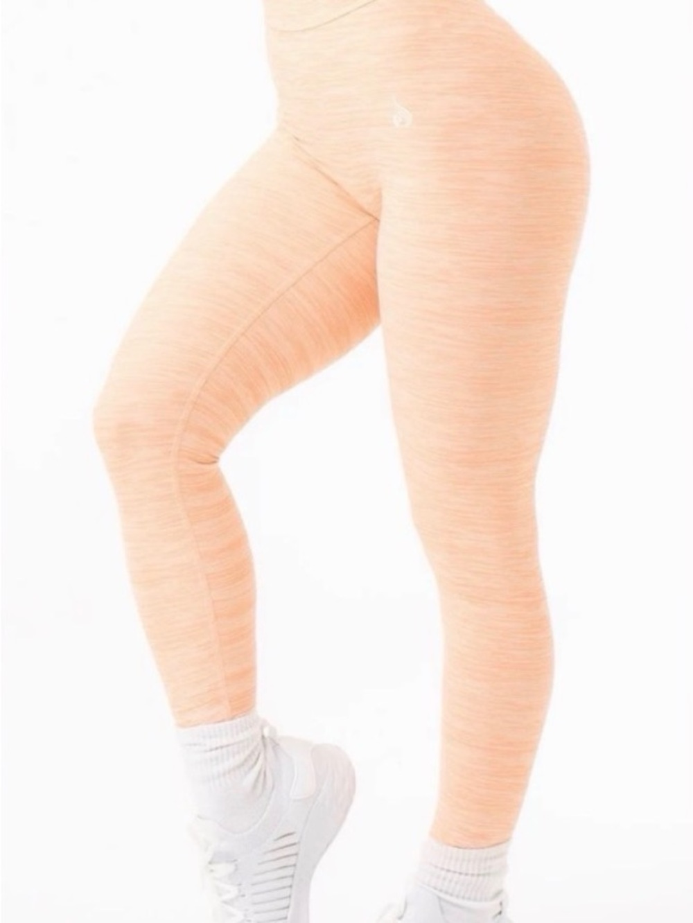 Ryderwear NKD V Scrunch Legging Oat Marl - Picture 6 of 6